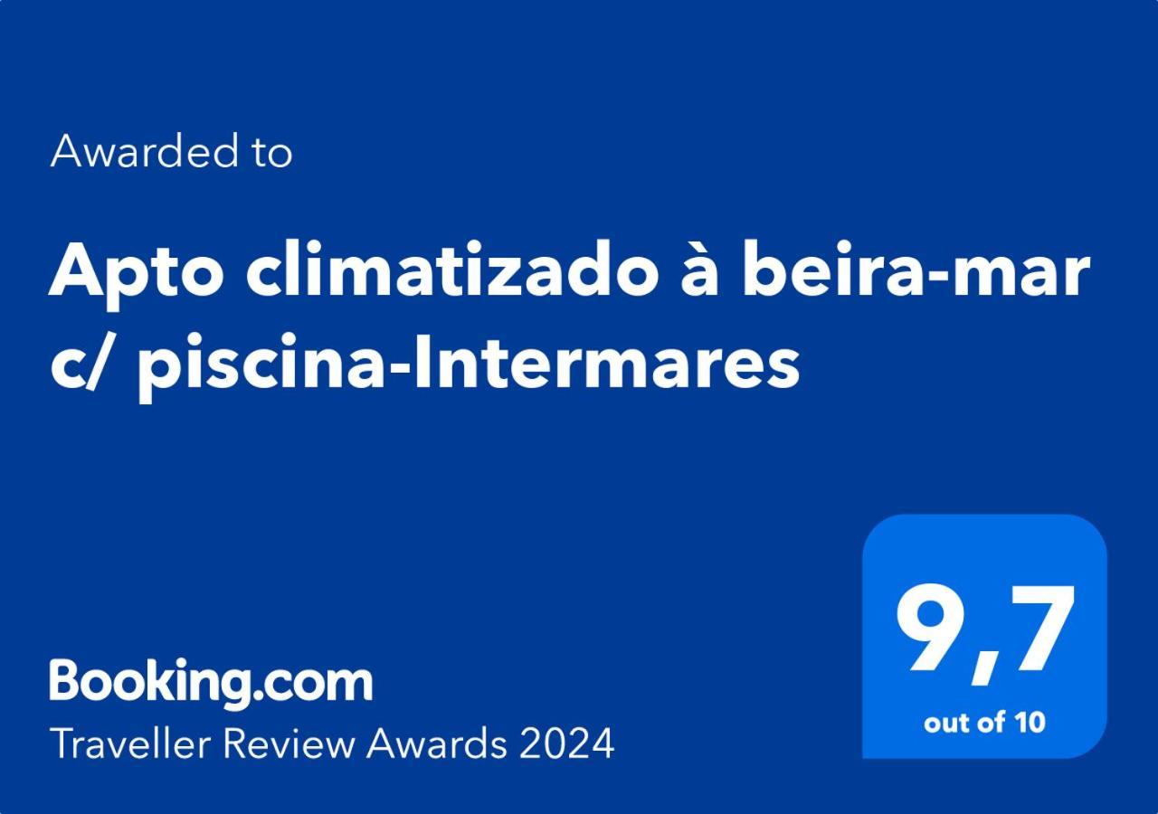 Apto Climatizado A Beira-Mar C/ Piscina-Intermares 카베델로 외부 사진